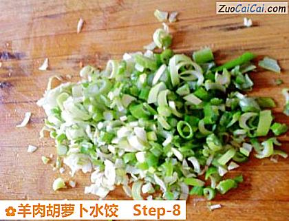 羊肉胡萝卜水饺做法第八步骤