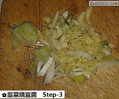 韭菜烧豆腐的做法步骤图(三) 韭菜烧豆腐的做法步骤图(三)