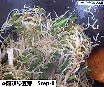 酸辣绿豆芽的做法步骤图(八) 酸辣绿豆芽的做法步骤图(八)