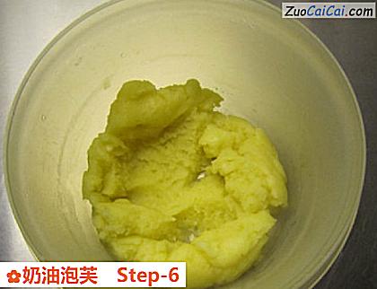 奶油泡芙做法第六步骤