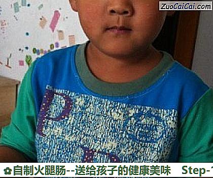 自制火腿肠做法第十二步骤