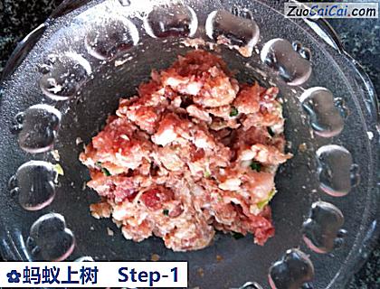 蚂蚁上树做法第一步骤