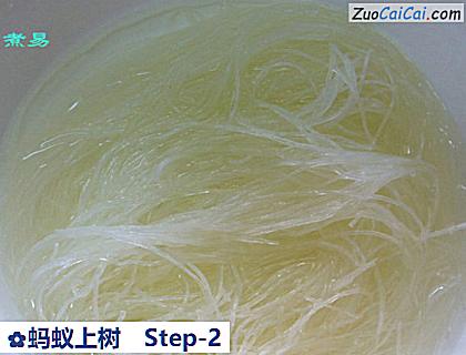 蚂蚁上树做法第二步骤