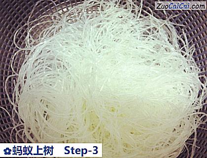 蚂蚁上树做法第三步骤