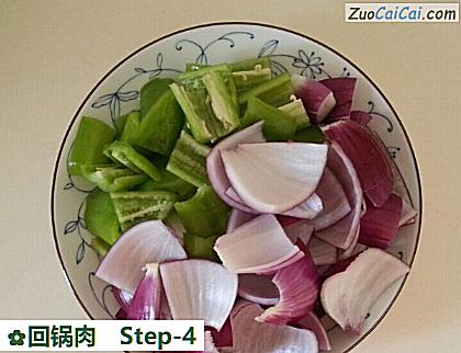 回锅肉做法第四步骤