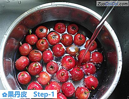 果丹皮做法第一步骤