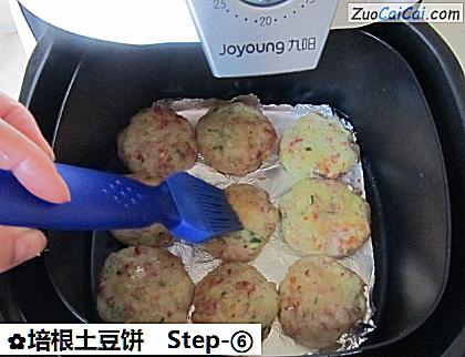 培根土豆饼做法第六步骤