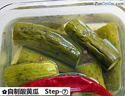自制酸黄瓜做法第七步骤