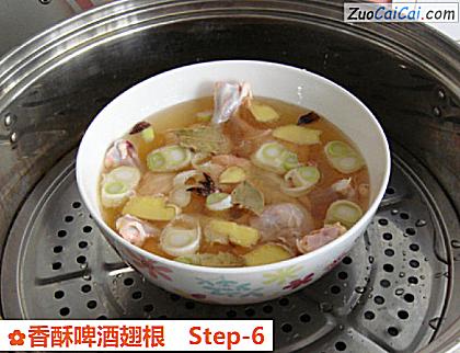 香酥啤酒翅根做法第六步骤