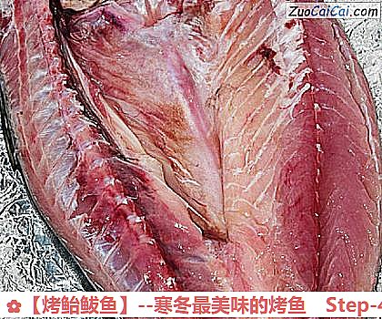 烤鲐鲅鱼做法第四步骤