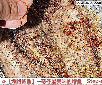 烤鲐鲅鱼做法第六步骤