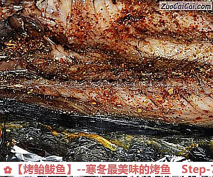 烤鲐鲅鱼做法第七步骤