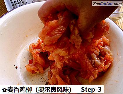 麦香鸡柳做法第三步骤