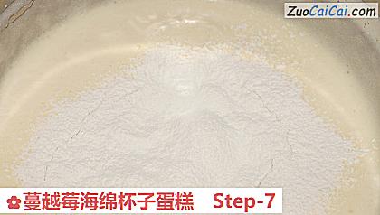 蔓越莓海绵杯子蛋糕做法第七步骤