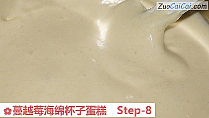 蔓越莓海绵杯子蛋糕做法第八步骤