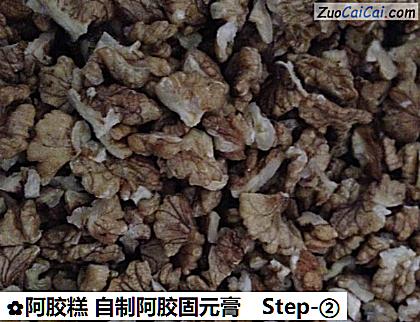 阿胶糕自制阿胶固元膏做法第二步骤