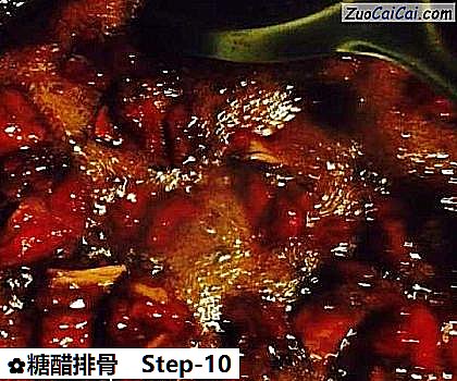 糖醋排骨做法第十步骤