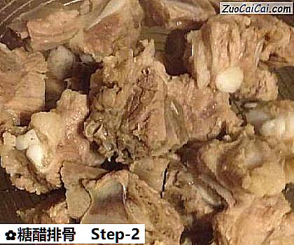 糖醋排骨做法第二步骤