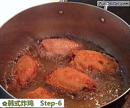 韩式炸鸡做法第六步骤