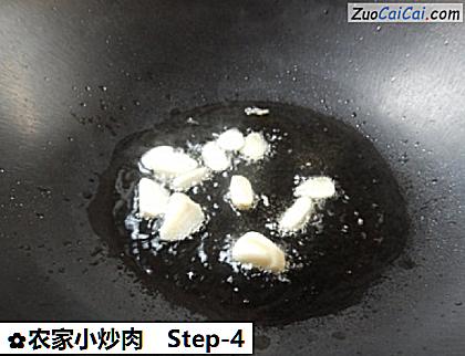 农家小炒肉做法第四步骤