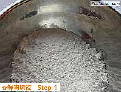 鲜肉烤饺做法第一步骤