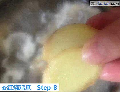 红烧鸡爪做法第八步骤