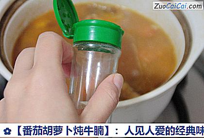 番茄胡萝卜炖牛腩做法第二十八步骤