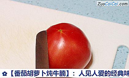 番茄胡萝卜炖牛腩做法第七步骤