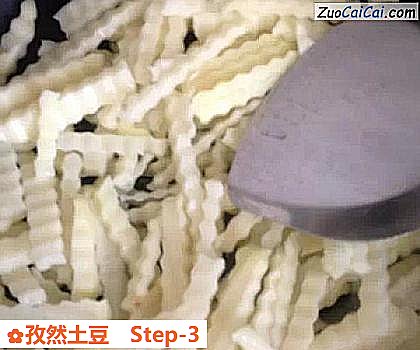 孜然土豆做法第三步骤