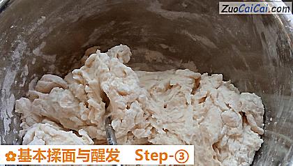 基本揉面与醒发做法第三步骤