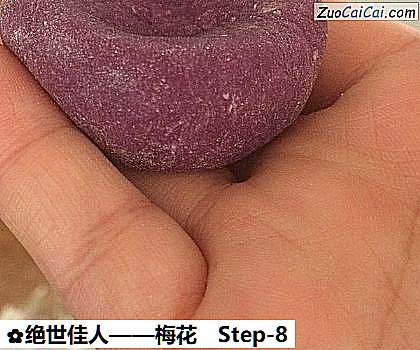 梅花做法第八步骤