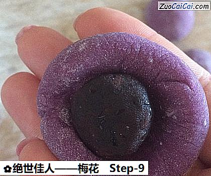 梅花做法第九步骤