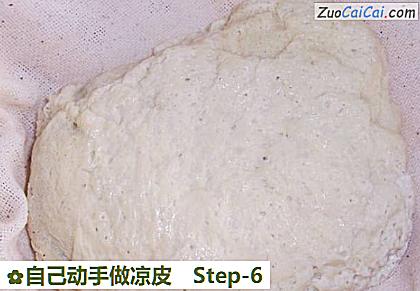 自己动手做凉皮做法第六步骤