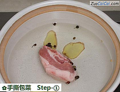 手撕包菜做法第一步骤