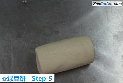 绿豆饼做法第五步骤