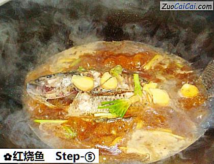 红烧鱼做法第五步骤