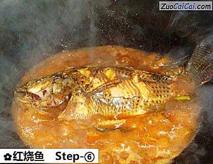 红烧鱼做法第六步骤
