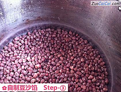 自制豆沙馅做法第三步骤