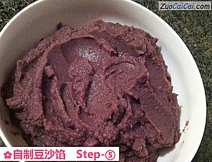 自制豆沙馅做法第五步骤