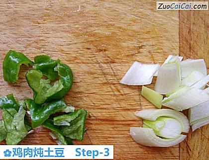 鸡肉炖土豆做法第三步骤