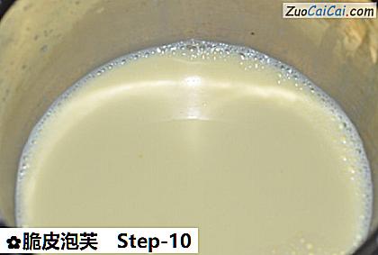 脆皮泡芙做法第十步骤