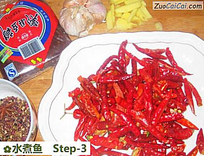 水煮鱼做法第三步骤