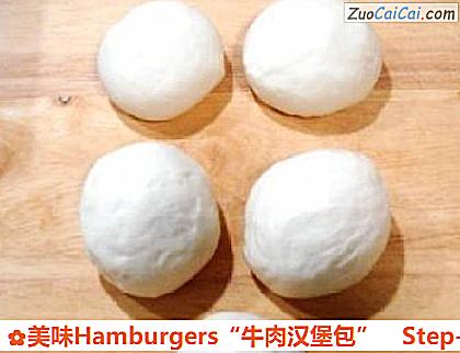 美味Hamburgers“牛肉汉堡包”做法第六步骤