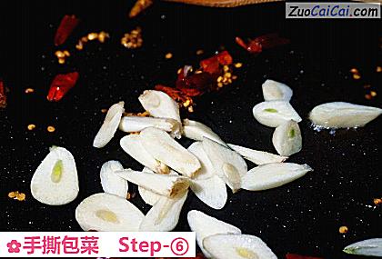 手撕包菜做法第六步骤