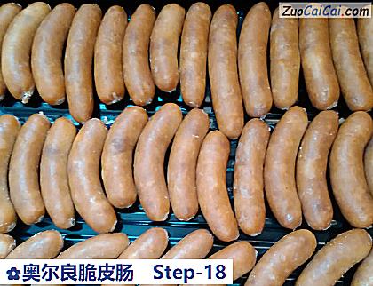 奥尔良脆皮肠做法第十八步骤