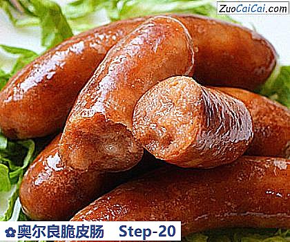 奥尔良脆皮肠做法第二十步骤