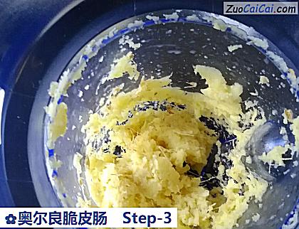 奥尔良脆皮肠做法第三步骤