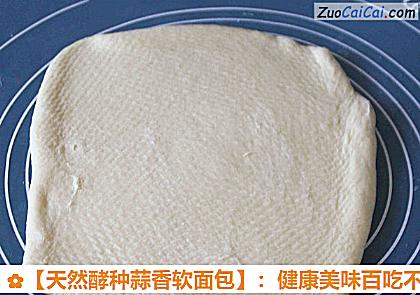 天然酵种蒜香软面包做法第十步骤