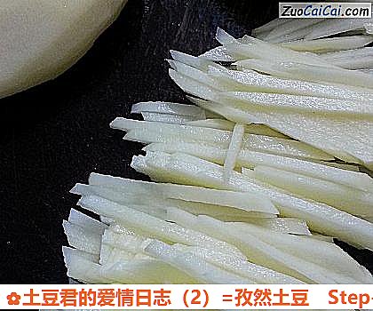 土豆君的爱情日志=孜然土豆做法第一步骤
