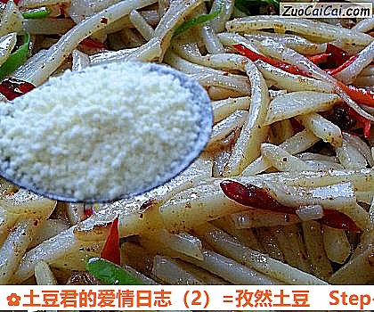 土豆君的爱情日志=孜然土豆做法第七步骤